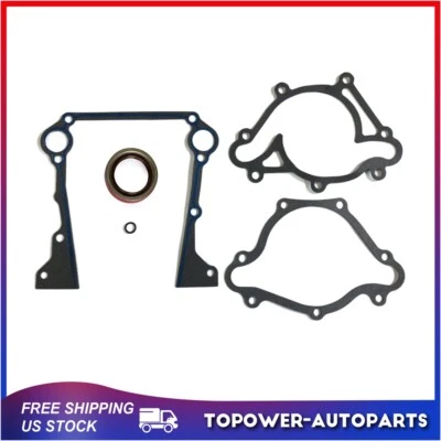 Timing Cover Gasket Set Fits 97-03 Dodge Dakota Durango Ram 1500 5.2L 3.9L 5.9 - Image 1 of 3