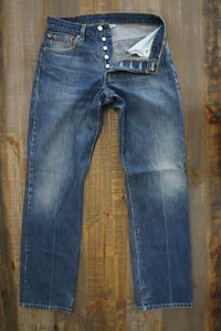 Pantalones de mezclilla vintage Levis 501 botón mosca para hombre ~ 32 x ~ 33 (VER FOTOS 4 MEDIDAS.) - Imagen 1 de 18