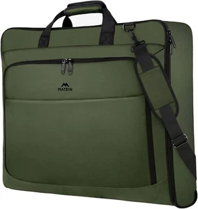 MATEIN Borsa Tuta Pieghevole Trasporto Grande Doppio Strato Tracolla VERDE - Foto 1 di 12