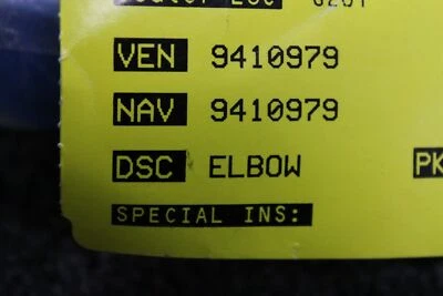 New Internationa OEM Elbow Part# 9410979 - Image 1 of 4