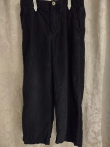 Gap Corduroy Pants Adjustable Waist Navy Blue Boy's Size 7 - Picture 1 of 4