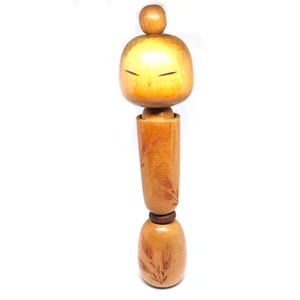 Kokeshi N0.22 Giappone bambola di legno statua figura intaglio arte popolare giocattolo tradizionale - Foto 1 di 12