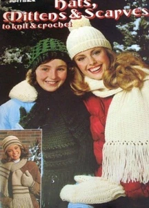 Knit Crochet 8pg leaflet 1981 Reba B King Leisure Arts - Picture 1 of 4