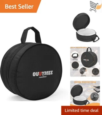Snare Drum Bag Nylon Padded 14x5.5/6.5 inch Travel Case with Zipper - Image 1 of 4