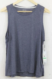 CALVIN KLEIN PERFORMANCE BLUE WICK FITNESS TANK TOP, Blue, XXL - Picture 1 of 2