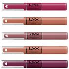 NYX SHINE LOUD HIGH SHINE DUO LIP COLOR 13.4ML AVAILABLE IN 5 SHADES