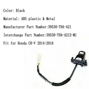 For Honda 2014-2016 CR-V Rear View Back Up Park Assist Camera 39530-T0A-A212M1 - Picture 1 of 12