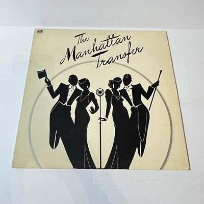 The Manhattan Transfer Self Titled 1975 Vinyl LP Atlantic SD 18133 Jazz VG+ - Image 1 of 4