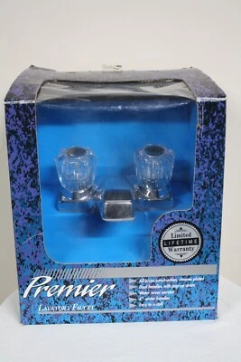 Grifo Lavabo Premier Serie Tradicional Modelo #04-450 Acabado Cromo 04450 Foto 1 de 4