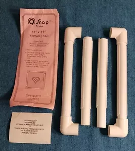 Q-Snap 11x11 Frame Cross Stitch Embroidery Needlework Portable New - Picture 1 of 13