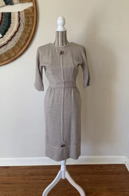 Vintage 60s Harvey Berin Designed by Karen Stark Pencil Dress  XS/S - Image 1 of 4