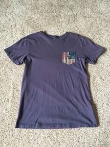 Ralph Lauren Denim & Supply USA Flagge USA Tasche T-Shirt 4. Juli Small - Bild 1 von 7
