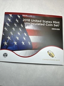 2018 US Mint Uncirculated Coin Set Denver 10 Coins Set - Picture 1 of 13