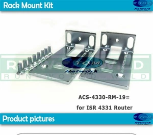 1 pair NEW ACS-4330-RM-19 Rack Mount Bracke For Cisco ISR4331-VSEC/K9 - Afbeelding 1 van 1