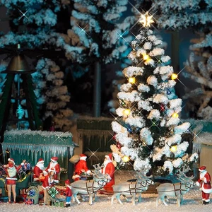 Busch 5411 HO Scale Lighted Christmas Tree -- 90mm - Picture 1 of 1