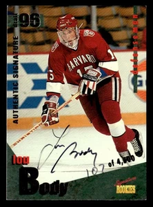 1995 Signature Rookies Draft 96 #4 Lou Body AU,SN #/4500 - Picture 1 of 2
