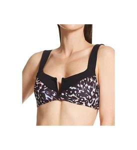 Top de bikini Sanctuary Bralette para mujer traje de baño mediano estampado animal resort NUEVO $65 - Imagen 1 de 2