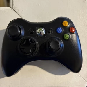 Mando Inalámbrico Microsoft Xbox 360 - Negro OEM Probado y Funciona A - Imagen 1 de 7