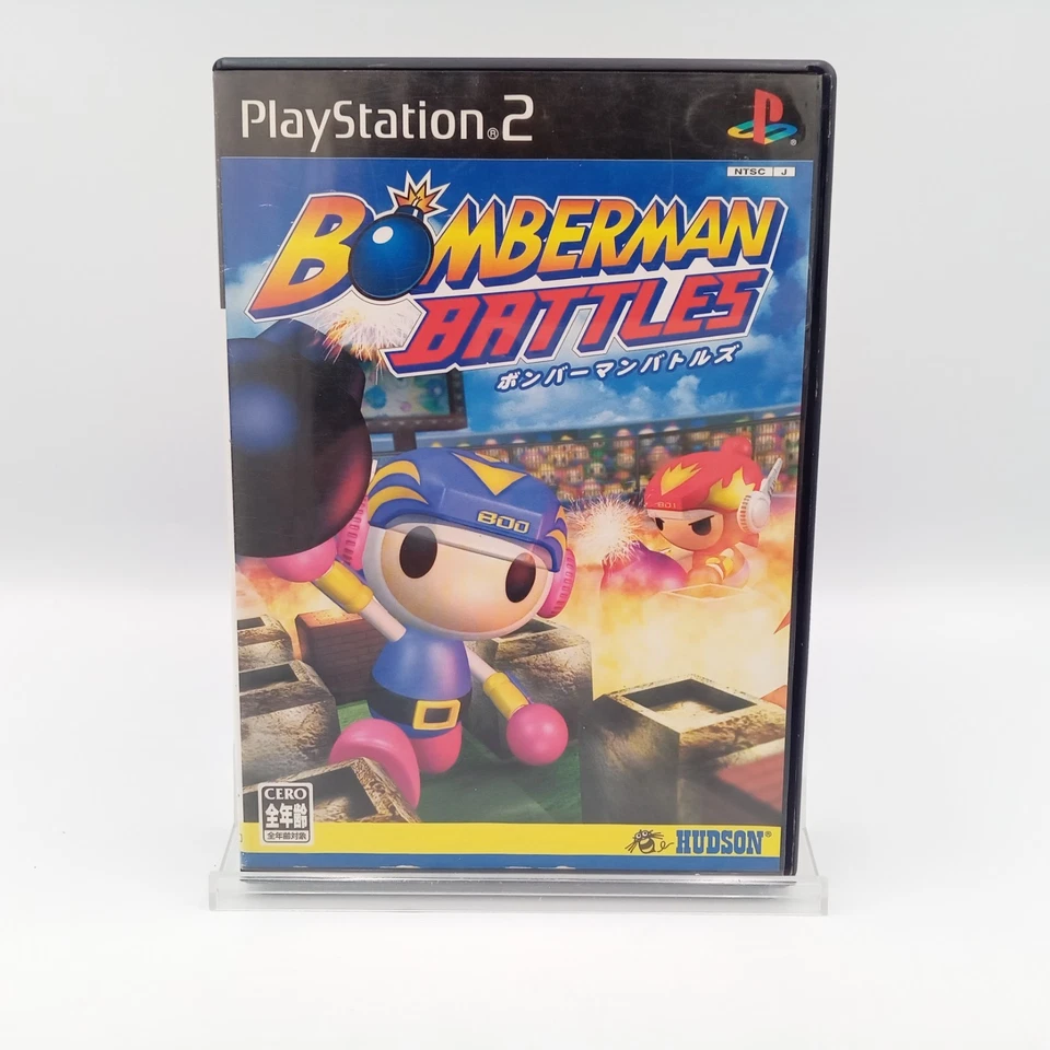 Bomberman Battles PS2 PlayStation 2 Japanese Complete CIB - Image 1 of 4