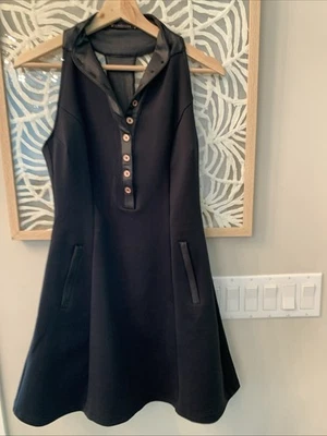 NWOT Calliope T-Back Golf Dress Black Women's Size Medium Tennis Pickleball - Image 1 of 4