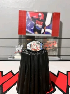 WWE CUSTOM Elite Spinner Cinturón CM Punk Cinturón Azul Relámpago Juguete - Espuma Estilo AEW - Imagen 1 de 4