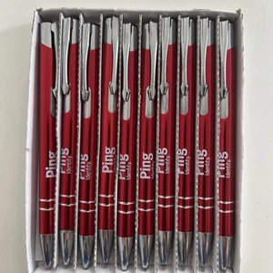 A set of 10 unique, new advertising pens - Picture 1 of 2