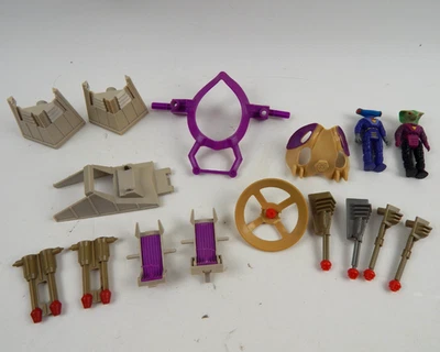 1988 Tyco Dino-Riders Трицератопс Ремень Оружие Броня Запчасти Фигурки Лот Запчастей - Изображение 1 из 4