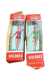 Vintage Magic Dancer Magnet Tanzerin Magneto Nr. 146 Western Germany 2er Set - Bild 1 von 13