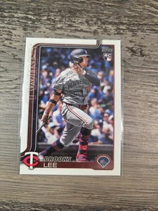 2025 Topps Series 1 BROOKS LEE COMPANION CARD SP #CC-18 SHORT PRINT RC Twins - Picture 1 of 2