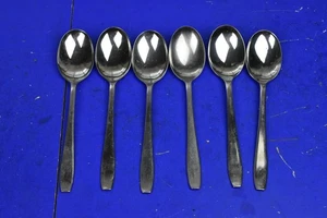 Seis cucharadas militares usadas ex (fechas de 1970) - Imagen 1 de 4