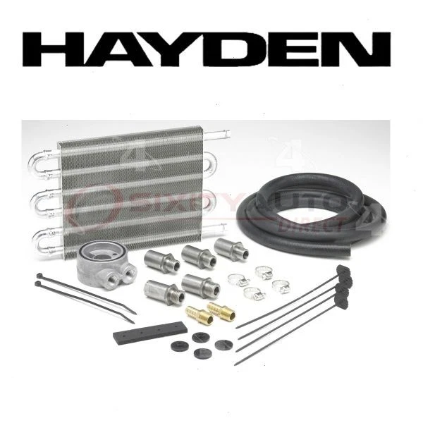 Hayden Engine Oil Cooler for 1990-2005 GMC Jimmy - Belts Cooling Radiators pc Foto 1 de 4