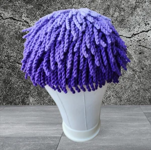 Billy Gibbons, ZZ Top chemo wig and beanie hat for Halloween a unique wig - Picture 1 of 19
