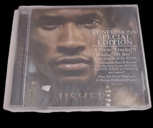 Confessions Usher CD (2004) Special Edition New Tracks Photos Poster Cracked  - Picture 1 of 7