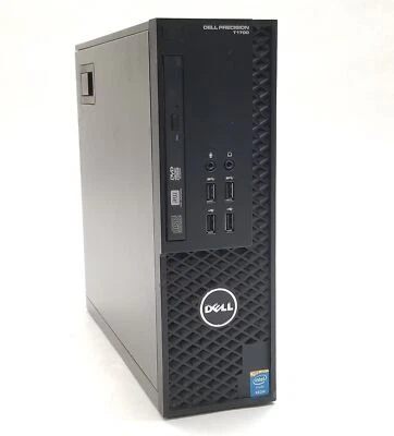 Dell Precision T1700 SFF Xeon E3-1271 V3 16GB RAM 512GB SSD Windows 10 Pro - Image 1 of 3