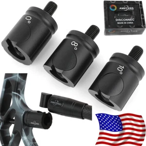 Compoundbogen Stabilisator Quick Disconnect 0 5 8 10 Grad Adapter Bogenschießen Jagd - Bild 1 von 19