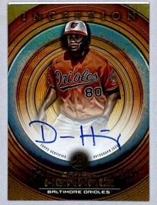 Darell Hernaiz 2022 Topps Inception Orange Auto /25 #PA-DHZ Baltimore Orioles - Picture 1 of 2