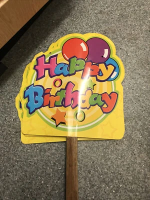 Happy Birthday Sign Outdoor Use - Image 1 of 3