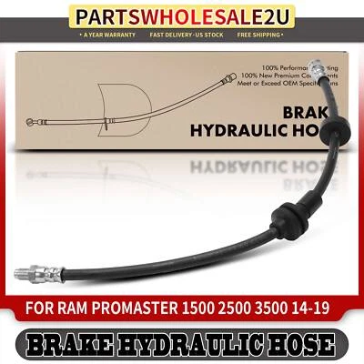 Front Left or Right Brake Hydraulic Hose for Ram ProMaster 1500 2500 2014-2019 - Image 1 of 4