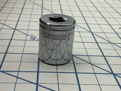 KOBALT 03114, 3/8 drive 6pt SAE Socket, size 3/4in., USA Made - Image 1 of 4