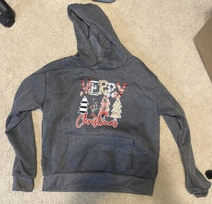 Merry Christmas Hoodie Youth XL NWOT - Picture 1 of 1