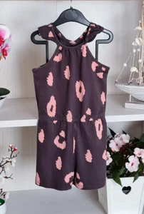 Kinder Mädchen Sommer Jumpsuit Overall Einteieller Romper Gr. 98 - Bild 1 von 3