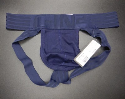 Ropa interior deportiva de núcleo duro de algodón para hombre C-IN2 talla M L azul marino - ¡NUEVA CON ETIQUETAS! Foto 1 de 4