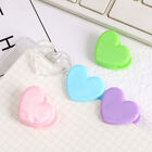 5PCS Heart Shaped Paper Clips Mini Clip Sealing Clips Kawaii Bookmark Home s
