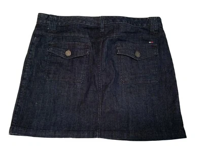 Tommy Hilfiger Falda Denim Azul Jean Mujer Talla 10 (Sho0026Cc) Foto 1 de 4