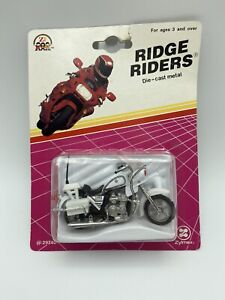 Zylmex Ridge Riders Diecast Police Motorcycle #29240 FREE SHIPPING