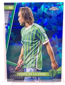 Pedro De La Vega 2024 Topps Chrome Sapphire Edition MLS Image Variation RC - Picture 1 of 2
