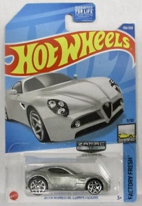2021 HOT WHEELS ZAMAC ALFA ROMEO 8C COMPETIZIONE FACTORY FRESH 7/10 - Picture 1 of 2