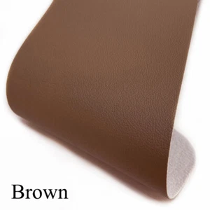 1M Grain Faux Leather PU Leatherette Fabric Heavy Duty Upholstery Material DIY - Picture 1 of 26