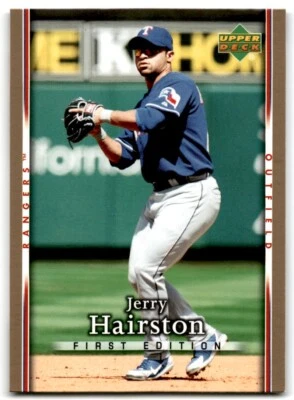 2007 Upper Deck First Edition Jerry Hairston Jr. Baseball Cards #153 - Image 1 of 2