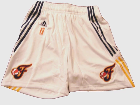 ADIDAS AUTHENTIC WNBA INDIANA FEVER REVOLUTION 30 GAME SHORTS SIZE S nba Cover
